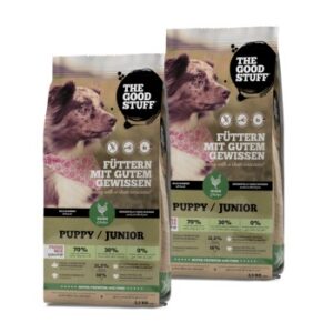 Hundefutter The Goodstuff Junior Huhn 2,5 kg 2×2.5 kg