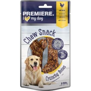 Hundefutter PREMIERE Crunchy Bone Huhn 2 Stück