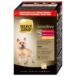 Hundefutter SELECT GOLD Sensitive Multipack