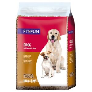 Hundefutter FIT+FUN Trockenfutter Adult 10kg Lamm & Reis