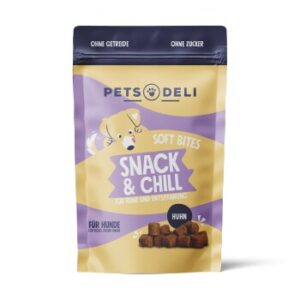 Hundefutter Pets Deli Adult Snack Soft Bites Snack & Chill 300g