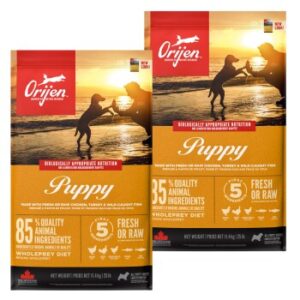 Hundefutter Orijen Puppy 2×11.4 kg