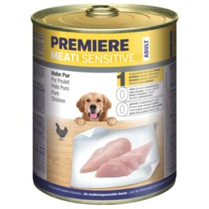 Hundefutter PREMIERE Meati Sensitive Huhn pur 12×800 g