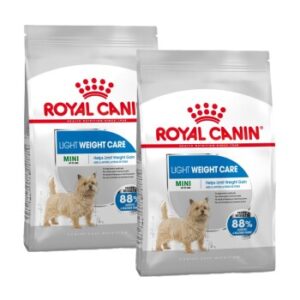 Hundefutter ROYAL CANIN Light Weight Care Mini 2×8 kg