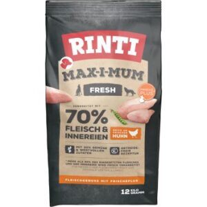 Hundefutter RINTI MAX-I-MUM Huhn 12 kg