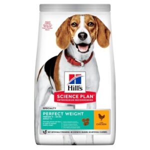 Hundefutter Hill’s Science Plan Perfect Weight Adult Medium Huhn 2 kg