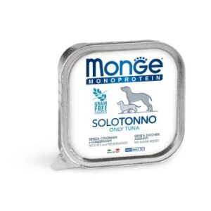 Hundefutter Monge Monoprotein Grainfree Paté Thunfisch 24x150g