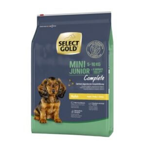 Hundefutter SELECT GOLD Complete Mini Junior Huhn 4 kg