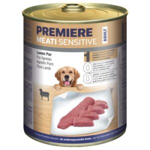 Hundefutter PREMIERE Meati Sensitive Lamm pur 24×800 g