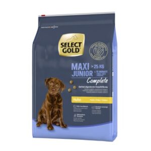 Hundefutter SELECT GOLD Complete Maxi Junior Huhn 4 kg