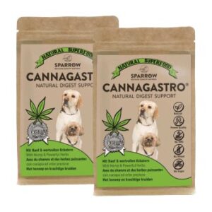 Hundefutter Sparrow Dog CannaGastro 2×100 g