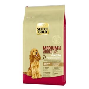 Hundefutter SELECT GOLD Sensitive Adult Medium Lamm – Hochwertiges Hundefutter für empfindliche Hunde