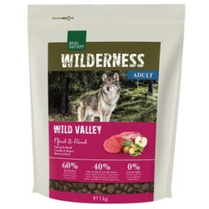 Hundefutter REAL NATURE WILDERNESS Wild Valley Pferd & Rind 1 kg