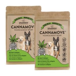 Hundefutter Sparrow Dog CannaMove 2×100 g