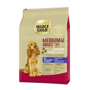 Hundefutter SELECT GOLD Sensitive Adult Medium Wasserbüffel & Tapioka 4 kg