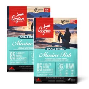 Hundefutter Orijen Small Breed Marine Adult Lachs & Hering 2×1.8 kg