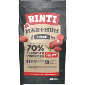 Hundefutter RINTI MAX-I-MUM Rind 12 kg