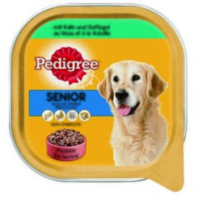 Hundefutter Pedigree Senior mit Kalb&Gefl?gel 10x300g