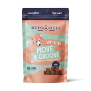 Hundefutter Pets Deli Adult Snack Soft Bites Move & Groove 300g