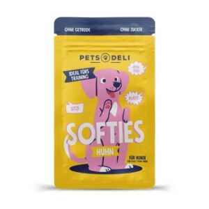 Hundefutter Pets Deli Adult Snack Softies Huhn 90g