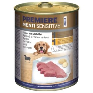 Hundefutter PREMIERE Meati Sensitive Lamm & Kartoffel 12×800 g