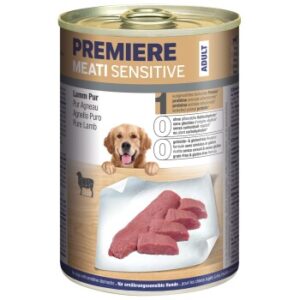 Hundefutter PREMIERE Meati Sensitive Lamm pur 24×400 g