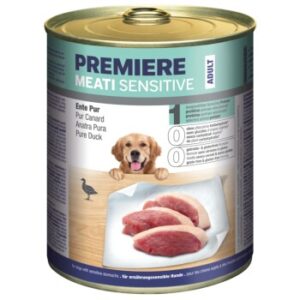 Hundefutter PREMIERE Meati Sensitive Ente pur 24×800 g