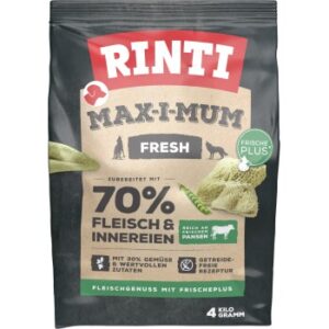 Hundefutter RINTI MAX-I-MUM Pansen 4 kg