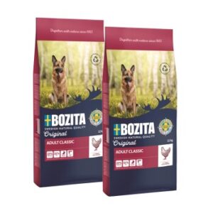 Hundefutter BOZITA Dog Original Adult Classic 2×12 kg