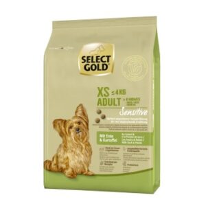 Hundefutter SELECT GOLD Sensitive XS Adult Ente & Kartoffel 1 kg