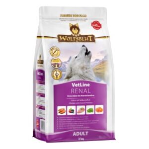 Hundefutter WOLFSBLUT Adult VetLine Renal, Huhn 2 kg