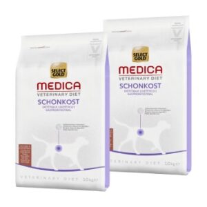 Hundefutter SELECT GOLD Medica Schonkost Geflügel & Kartoffel 2×10 kg