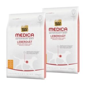 Hundefutter SELECT GOLD Medica Leberdiät Geflügel 2×10 kg