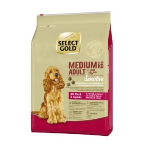 Hundefutter SELECT GOLD Sensitive Adult Medium Pferd & Tapioka 4 kg