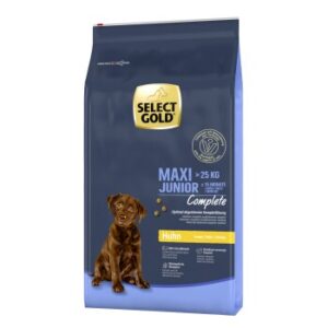 Hundefutter SELECT GOLD Complete Maxi Junior Huhn 12 kg