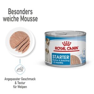 Hundefutter ROYAL CANIN Starter Mother & Babydog Mousse 12×195 g