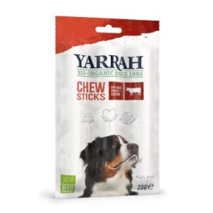 Hundefutter Yarrah Bio Snack Kaustange mit Rind 33 g