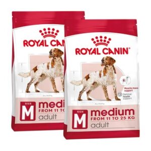 Hundefutter ROYAL CANIN Medium Adult 2×15 kg