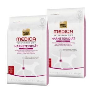 Hundefutter SELECT GOLD Medica Harnsteindiät Rind 2×10 kg